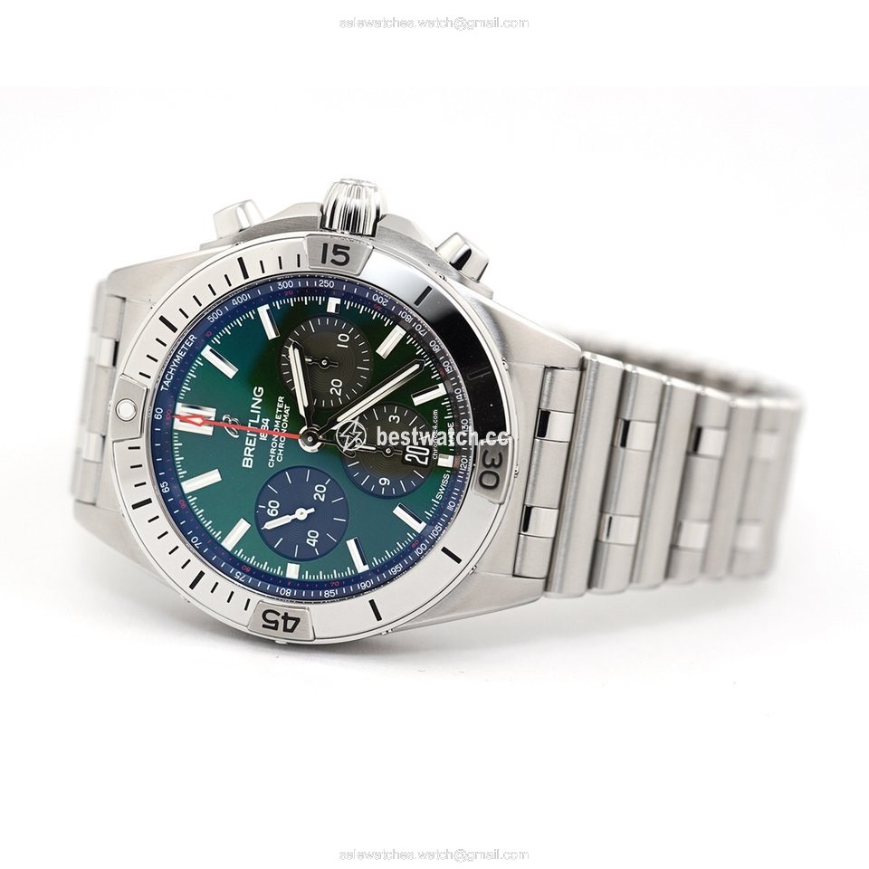 IMG_9085 Breitling Chronomat Mens watch Unisex Automatic Steel AB01343A1L1A1 Replica 2