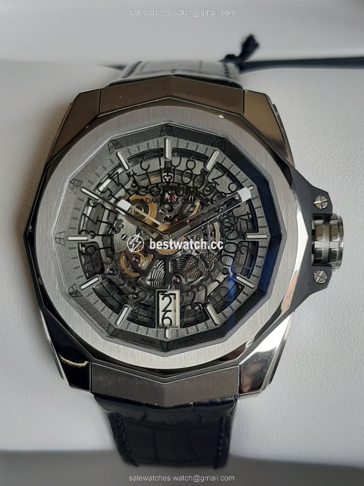 IMG_9085 Corum Admirals Cup AC-One Mens watch Unisex Automatic Titanium 082.401.04 0F01 FH10 Replica 2