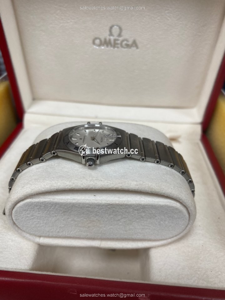 IMG_9085 Omega Constellation Quartz Womens watch Quartz Steel 123.10.35.60.02.001 Replica 2