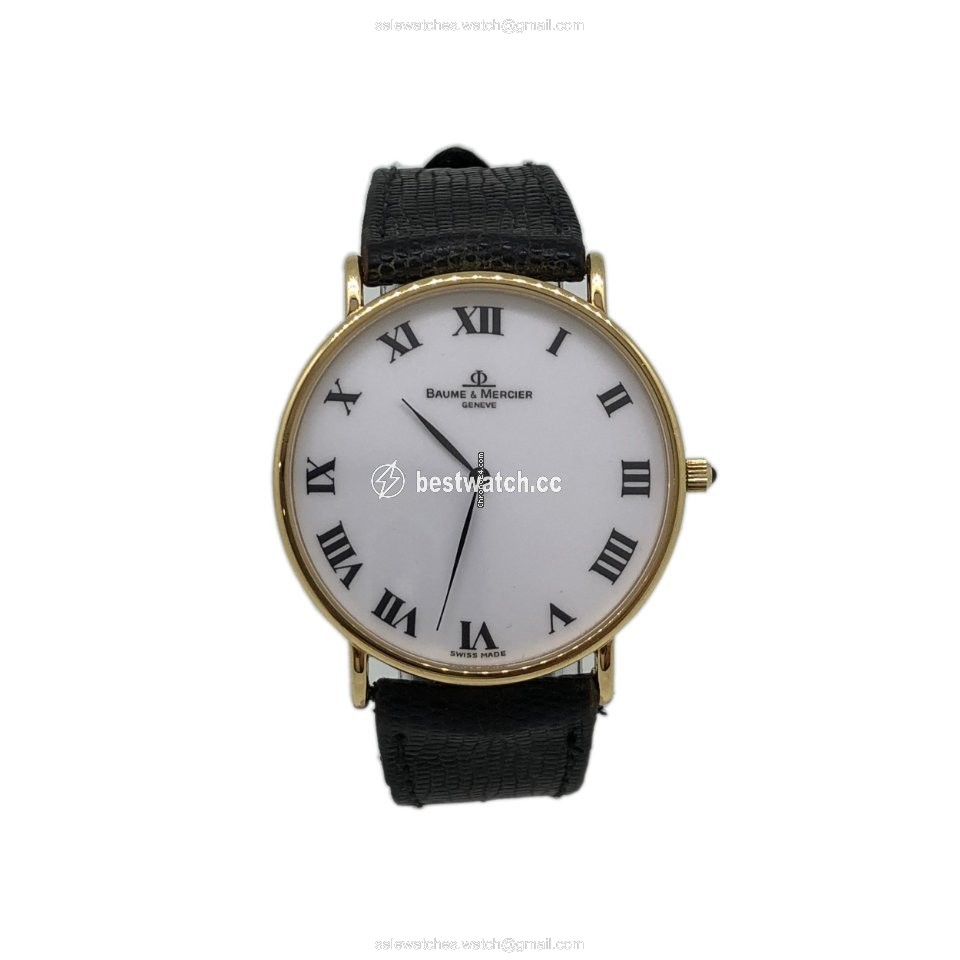 Baume & Mercier Mens watch Unisex Quartz Yellow gold 15172 Replica 2