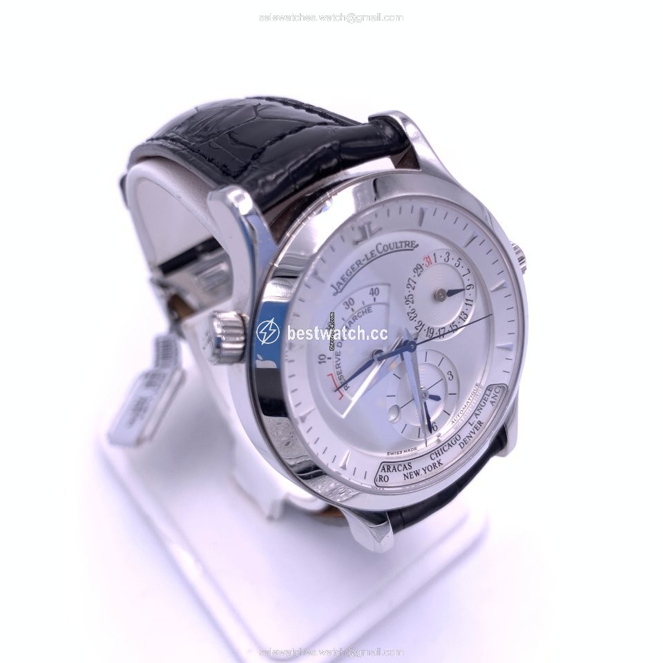 Jaeger-LeCoultre Master Geographic Automatic Steel Jaeger Le Coultre Master Geographic 142.8.92 Watch Replica 2