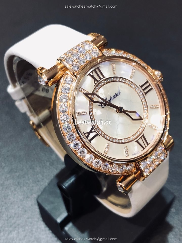 IMG_9085 Chopard Imperiale Automatic Rose gold 384239-5018 Replica 2