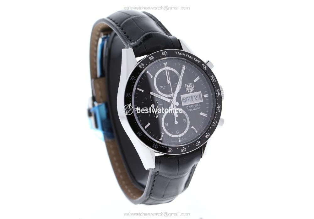 TAG Heuer Carrera Calibre 16 Mens watch Unisex Automatic Steel CV201AG.BA0725 Replica 2
