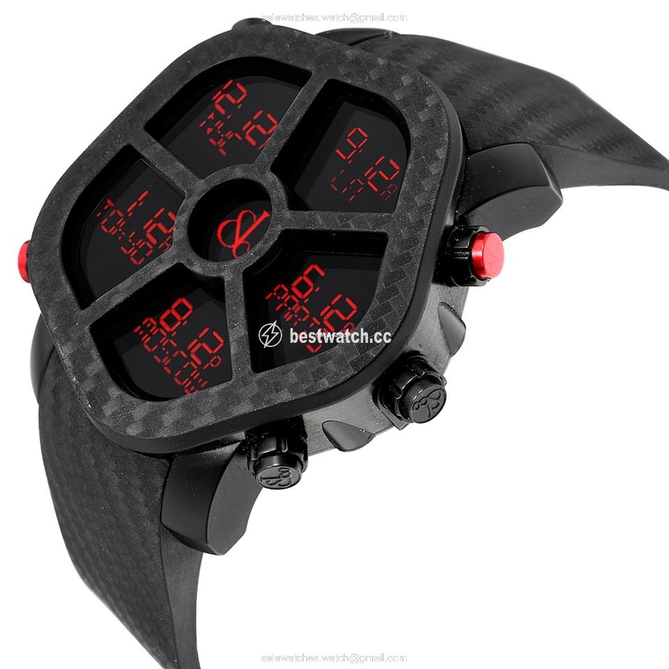 IMG_9085 Jacob & Co. Five Time Zone Mens watch Unisex Quartz Steel GH100.11.NS.PC.ANA4D Replica 2
