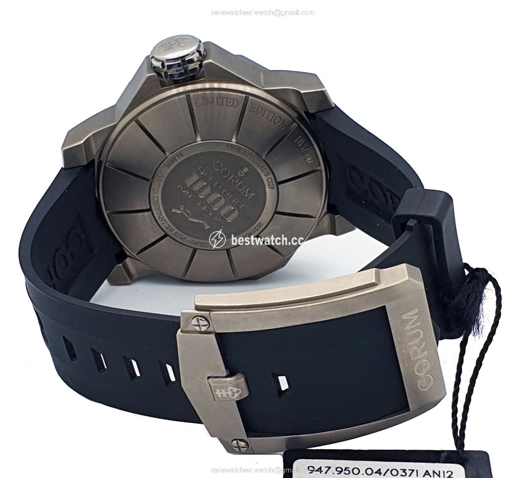 Corum Admirals Cup Seafender Deep Hull Mens watch Unisex Automatic Titanium 947.950.04-0371 AN12 Replica 2