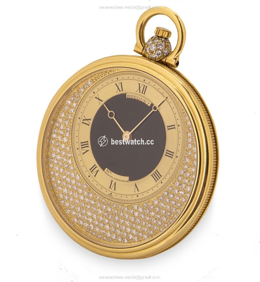 IMG_9085 Breguet Mens watch Unisex Manual winding Yellow gold Breguet Pocket Watch 1730BA Replica 2