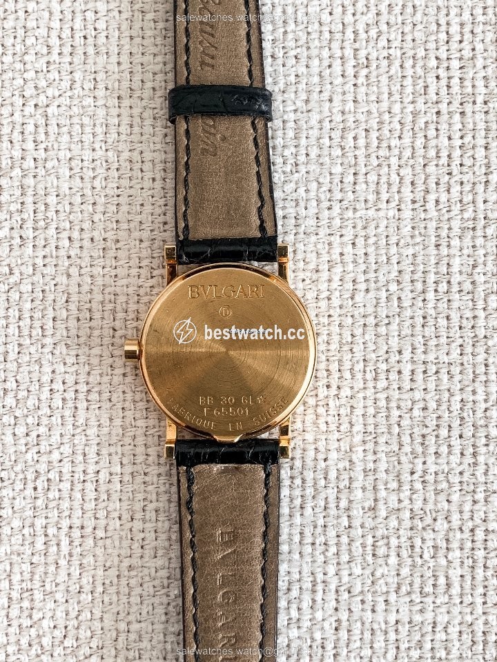 IMG_9085 Bulgari Bulgari Womens watch Quartz Yellow gold BB30GL Replica 2
