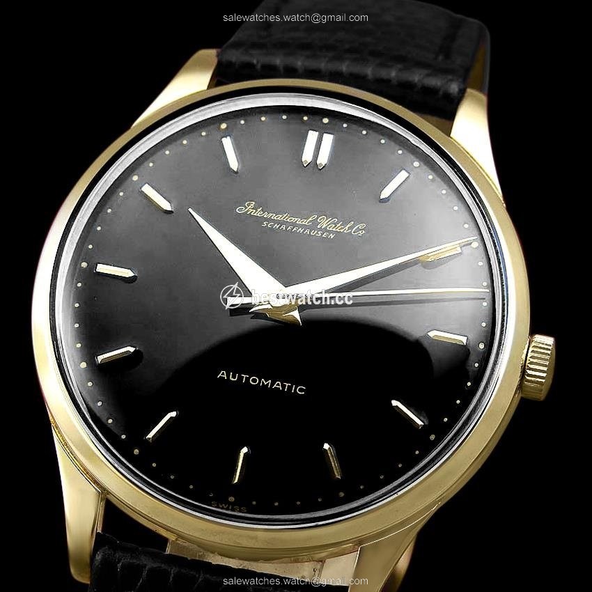 IWC Mens watch Unisex Automatic Yellow gold 7551ST Replica 2