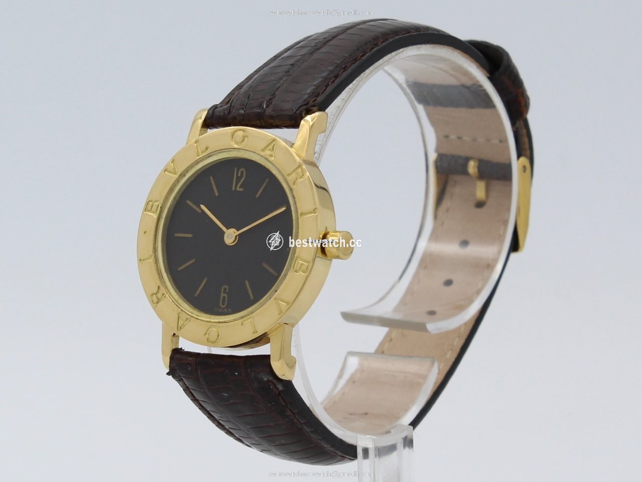 Bulgari Bulgari Womens watch Quartz Yellow gold BB 30 BL Replica 2