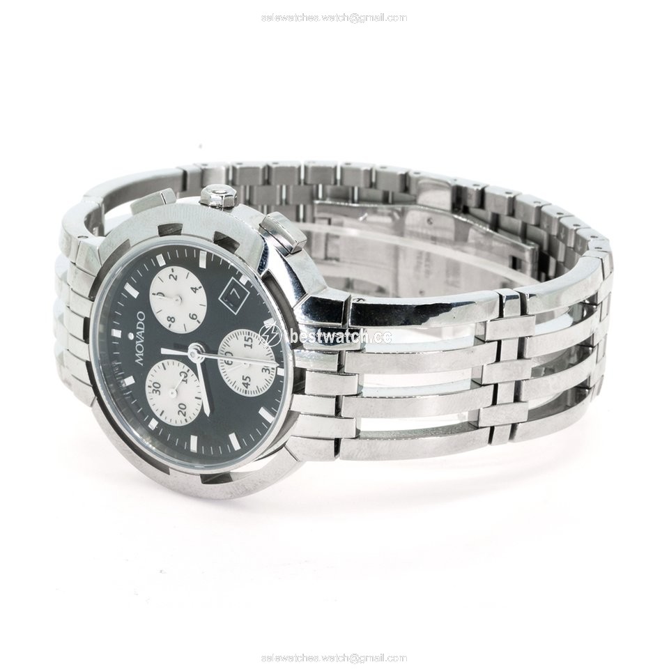 IMG_9085 Movado Esperanza Mens watch Unisex Quartz Steel 605765 Replica 2