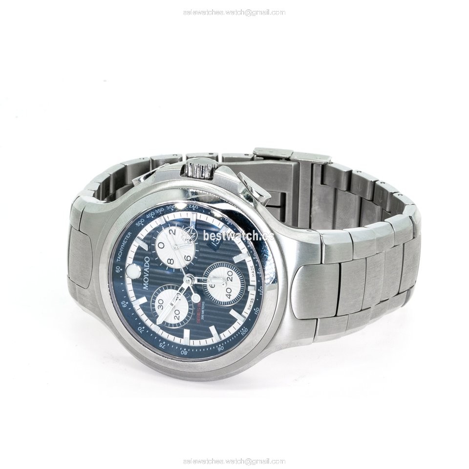 IMG_9085 Movado Series 800 Mens watch Unisex Quartz Steel 2600061 Replica 2