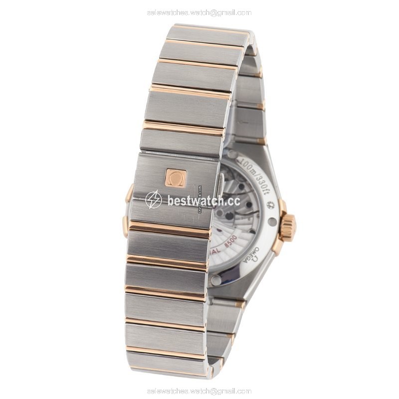 IMG_9085 Omega Constellation Men Mens watch Unisex Automatic Gold Steel 123.20.38.21.02.001 Replica 2