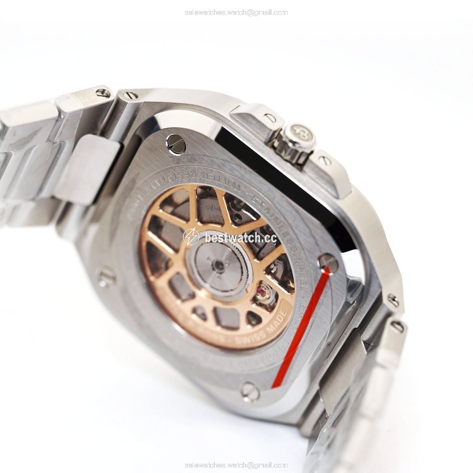 IMG_9085 Bell & Ross BR 05 Mens watch Unisex Automatic Gold Steel BR05A-BL-STPG SSG Replica 2