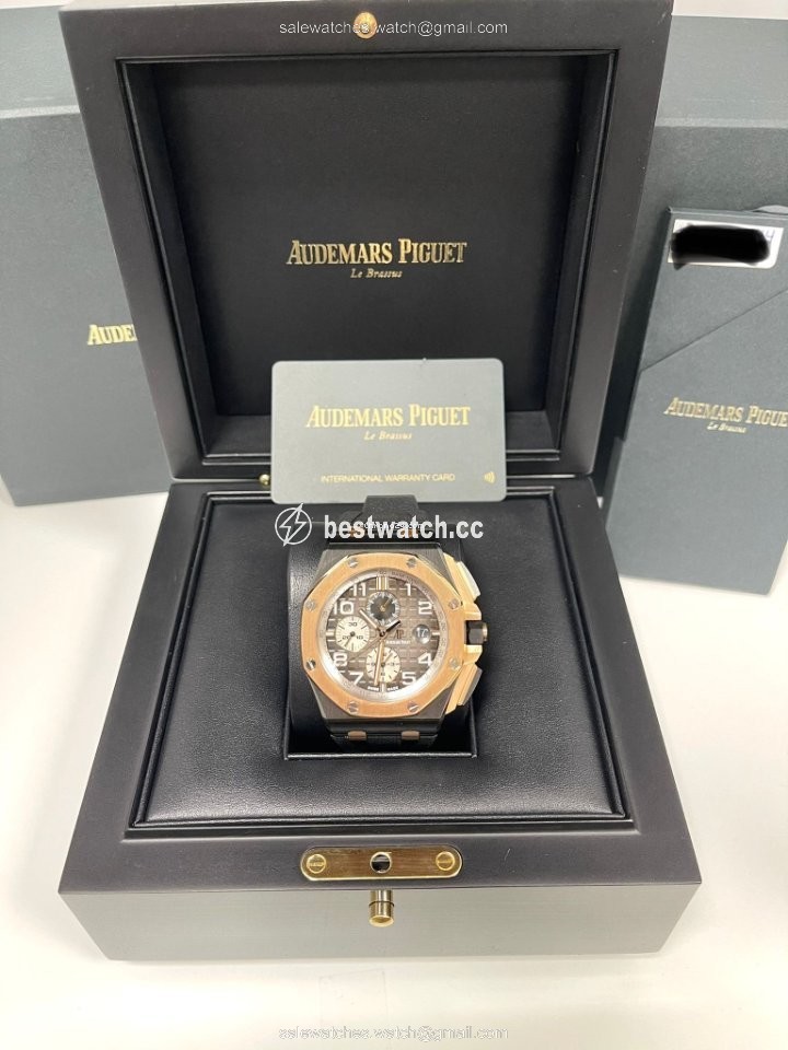 IMG_9085 Audemars Piguet Royal Oak Offshore Chronograph Mens watch Unisex Automatic Ceramic 26405nr.oo.a002ca.01 Replica 2