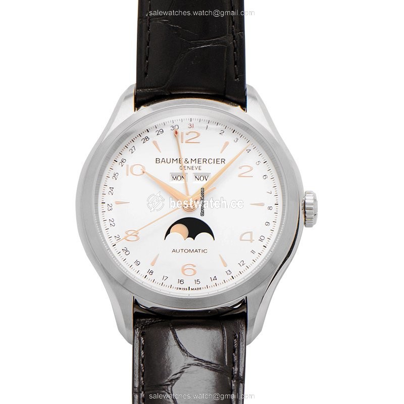 Baume & Mercier Clifton Mens watch Unisex Automatic Steel M0A10055 Replica 2