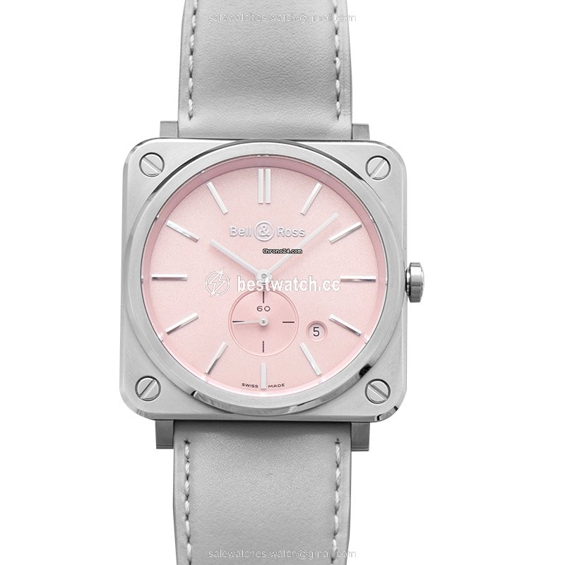 IMG_9085 Bell & Ross BR S Womens watch Quartz Steel BRS-PK-ST SCA Replica 2
