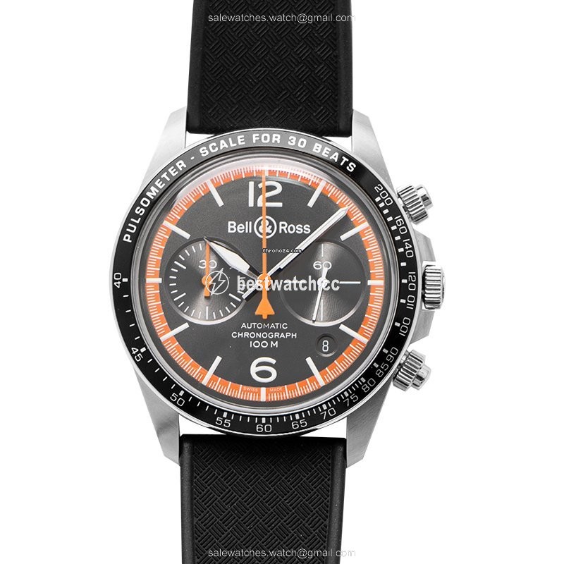 IMG_9085 Bell & Ross BR V2 Mens watch Unisex Automatic Steel BRV294-ORA-ST SRB Replica 2