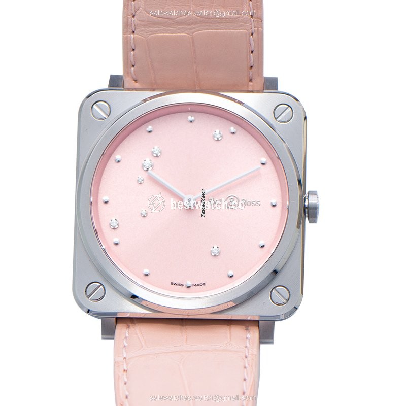 IMG_9085 Bell & Ross BR S Womens watch Quartz Steel BRS-EP-ST SCR Replica 2