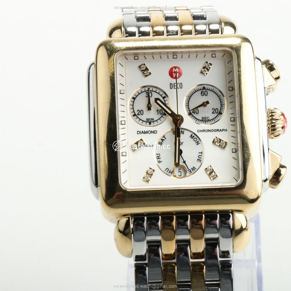 Michele Deco Womens watch Quartz Steel MW06Z00C9046 Replica 2