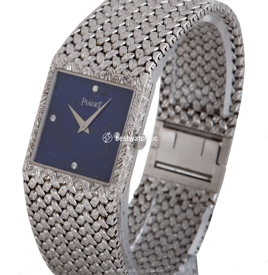 Piaget Mens watch Unisex Manual winding White gold Piaget 934D2 Replica 2