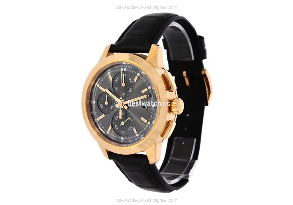 IMG_9085 IWC Ingenieur Chronograph Mens watch Unisex Automatic Rose gold IW380803 Replica 2