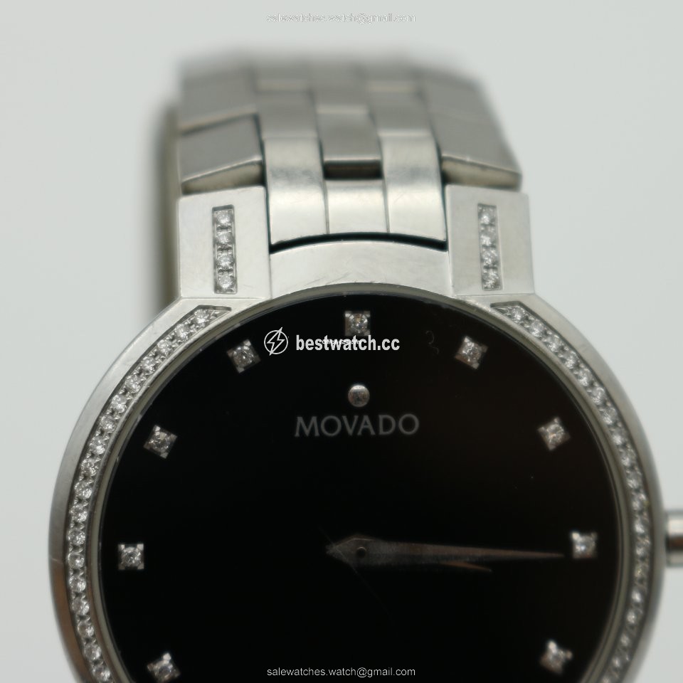 Movado Faceto Womens watch Quartz Steel Movado Faceto Replica 2