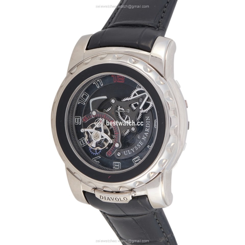 IMG_9085 Ulysse Nardin Freak Mens watch Unisex Manual winding White gold 2080-115 Replica 2