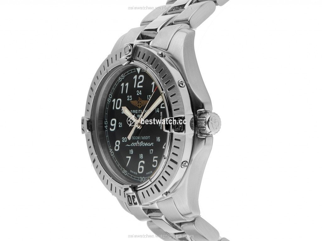 IMG_9085 Breitling Colt Quartz Mens watch Unisex Quartz Steel A64050 Replica 2