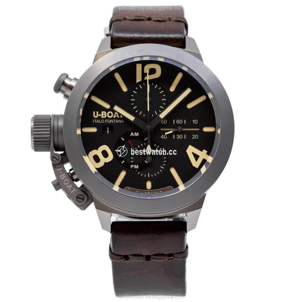 U-Boat Classico Mens watch Unisex Automatic Titanium 8061 Replica 2