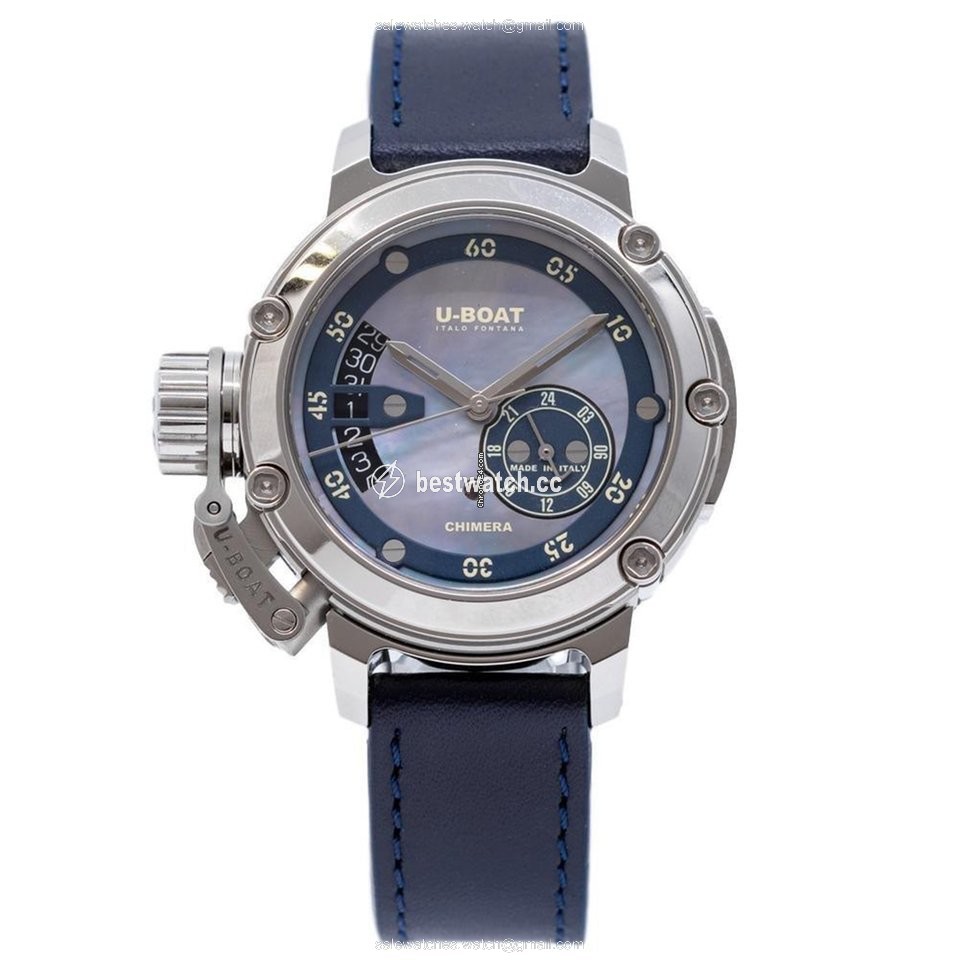 IMG_9085 U-Boat Chimera Mens watch Unisex Automatic Steel 8087 Replica 2