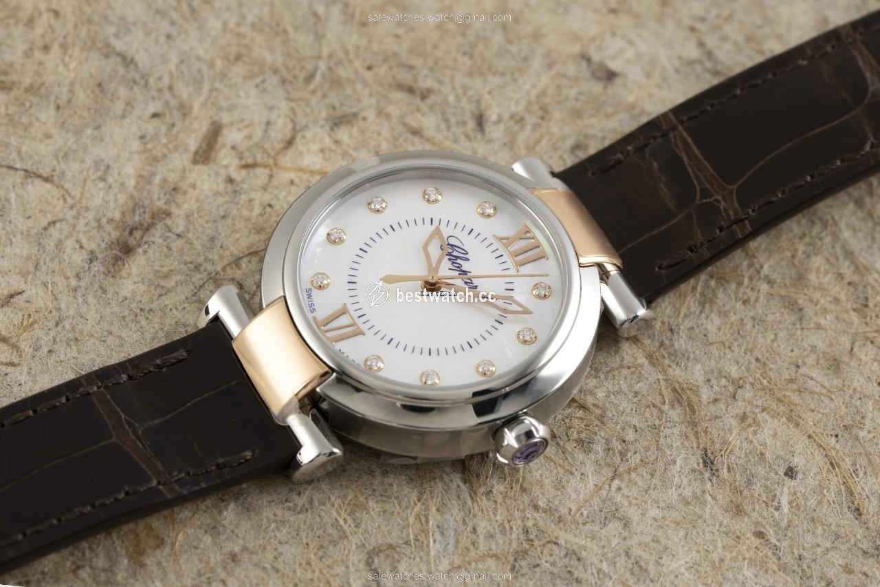 IMG_9085 Chopard Imperiale Womens watch Automatic Gold Steel 388563-6013 Replica 2