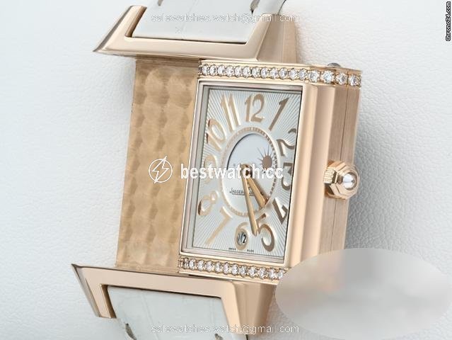 IMG_9085 Jaeger-LeCoultre Reverso Squadra Mens watch Unisex Manual winding Rose gold 235.2.76 Replica 2
