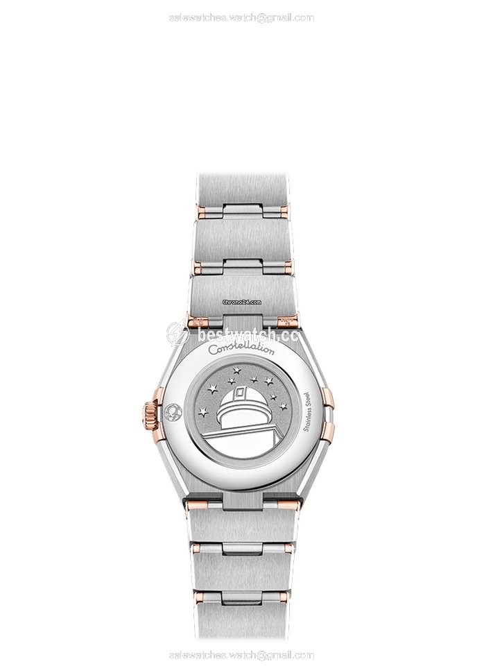 IMG_9085 Omega Constellation Womens watch Quartz Gold Steel 131.20.25.60.55.001 Replica 2