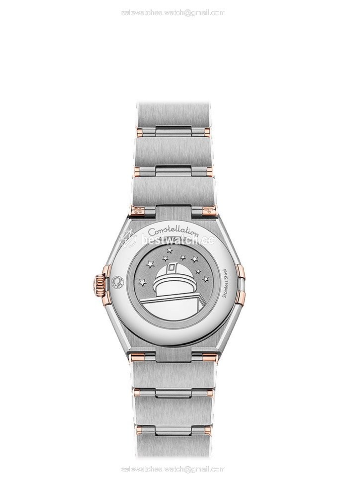 Omega Constellation Quartz Womens watch Quartz Gold Steel 131.25.28.60.63.001 Replica 2