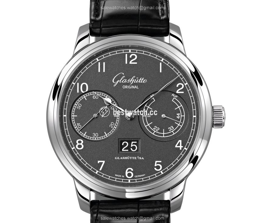 IMG_9085 Glashutte Original Senator Observer Mens watch Unisex Automatic Steel 100-14-02-02-04 Replica 2
