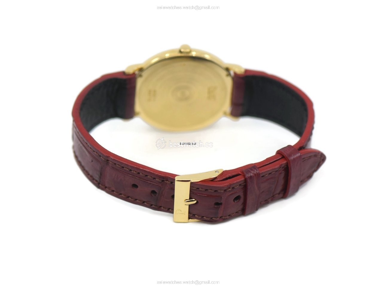IMG_9085 Piaget Mens watch Unisex Quartz Yellow gold 8065 Replica 2