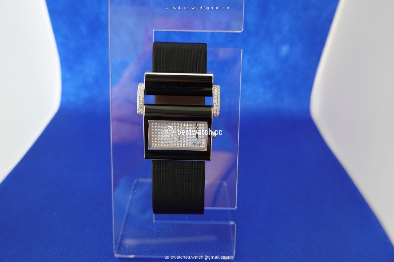 IMG_9085 Piaget Protocole Womens watch Quartz White gold G0A30033 Replica 2
