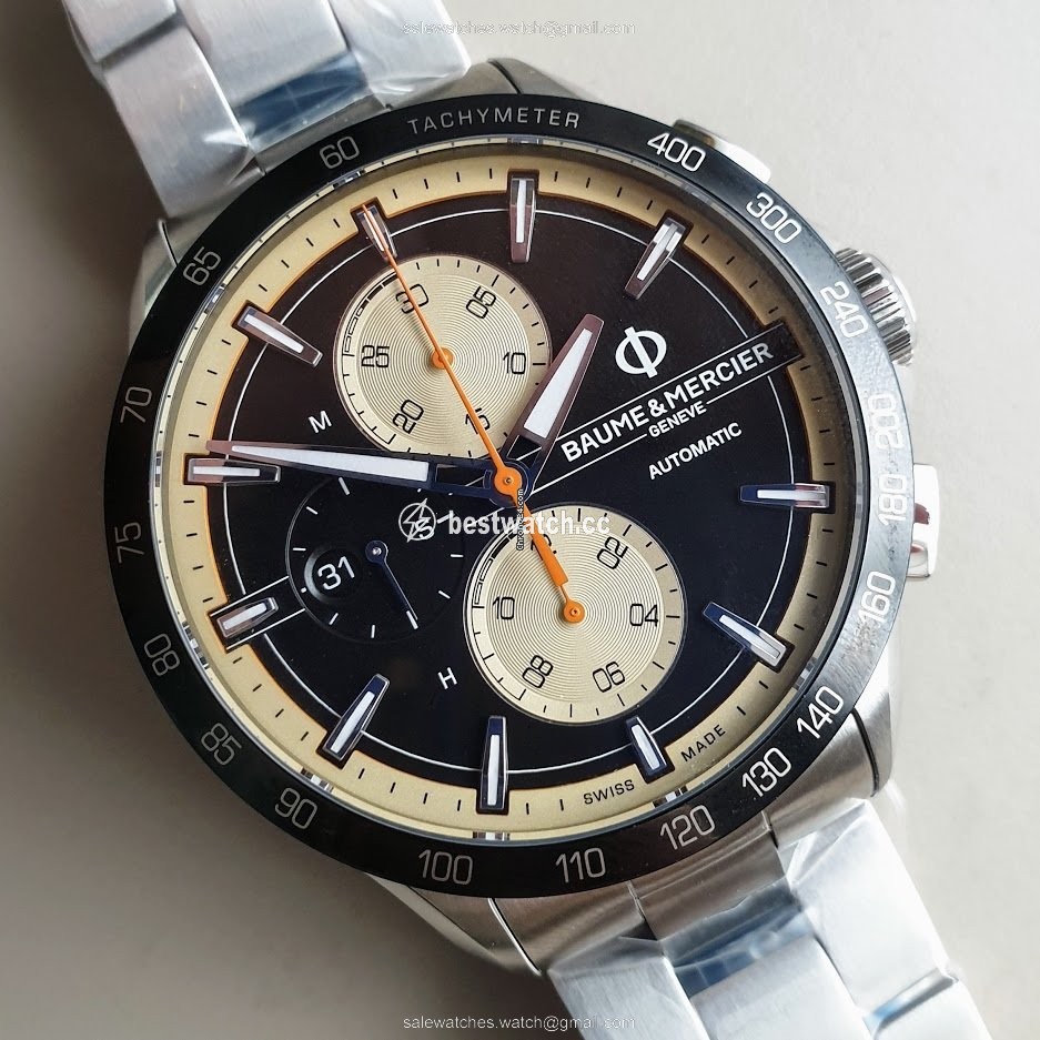 IMG_9085 Baume & Mercier Clifton Mens watch Unisex Automatic Steel 10435 Replica 2
