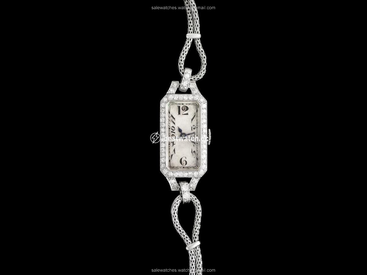 IMG_9085 Patek Philippe Vintage Womens watch Manual winding Platinum 7827R Replica 2