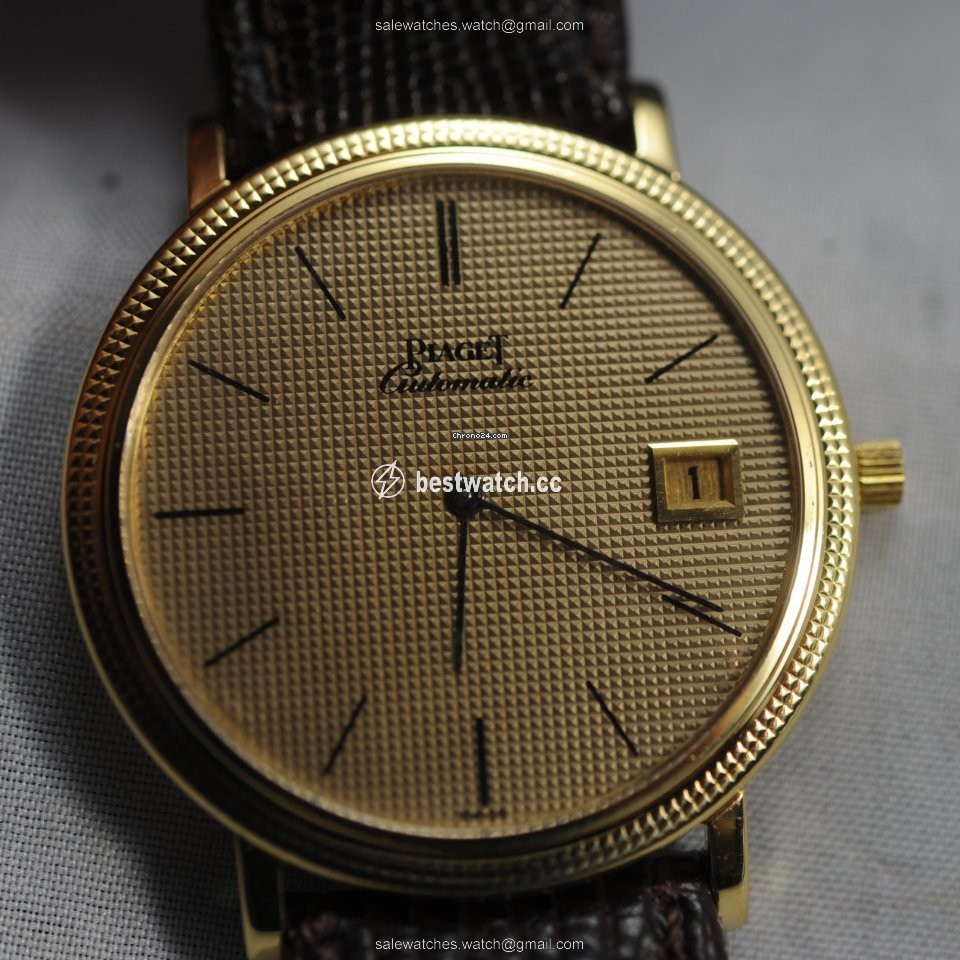 Piaget Altiplano Mens watch Unisex Automatic Yellow gold 13104 Replica 2