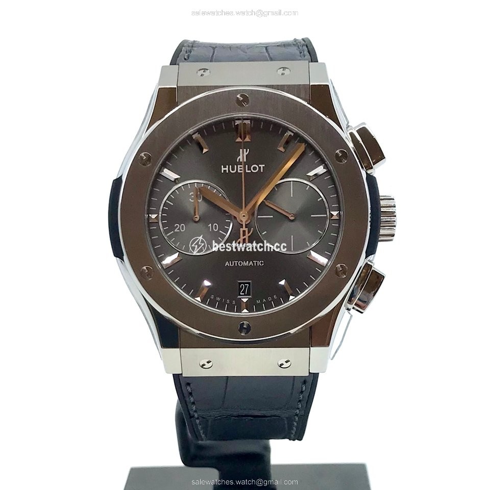 IMG_9085 Hublot Classic Fusion Racing Grey Mens watch Unisex Automatic Titanium 521.NX.7071.LR Replica 2