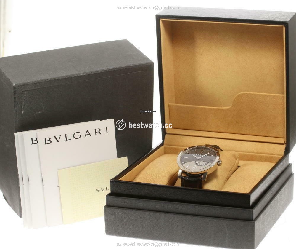 Bulgari Bulgari Mens watch Unisex Automatic White gold BBW41GL Replica 2
