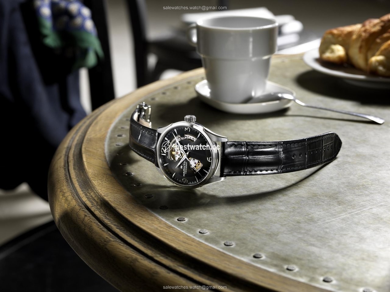 IMG_9085 Hamilton Jazzmaster Open Heart Mens watch Unisex Automatic Steel H32705731 Replica 2