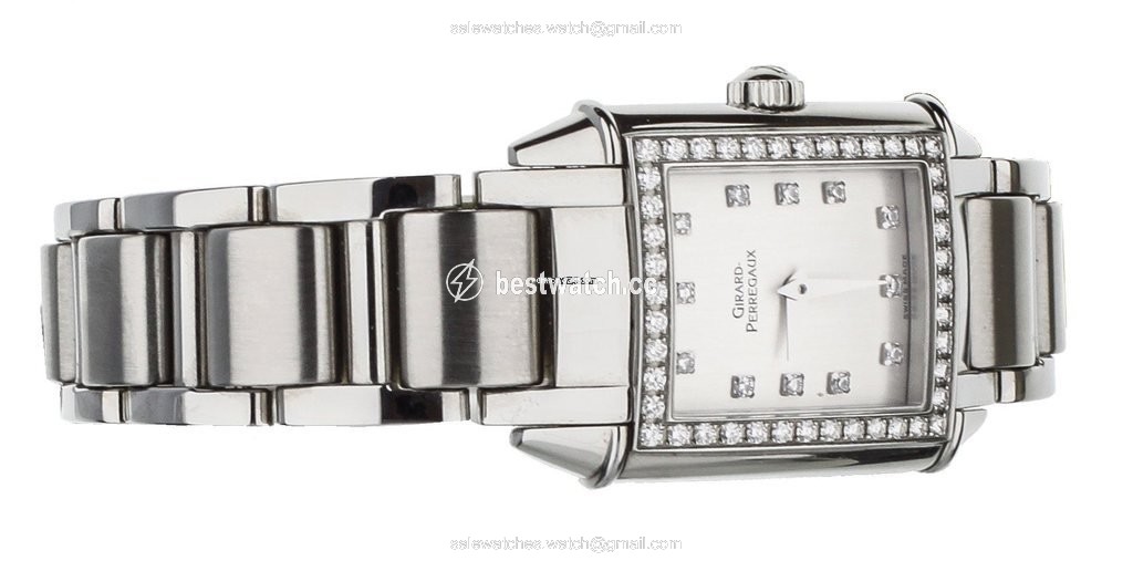 Girard Perregaux Vintage 1945 Womens watch Quartz Steel 25870 Replica 2