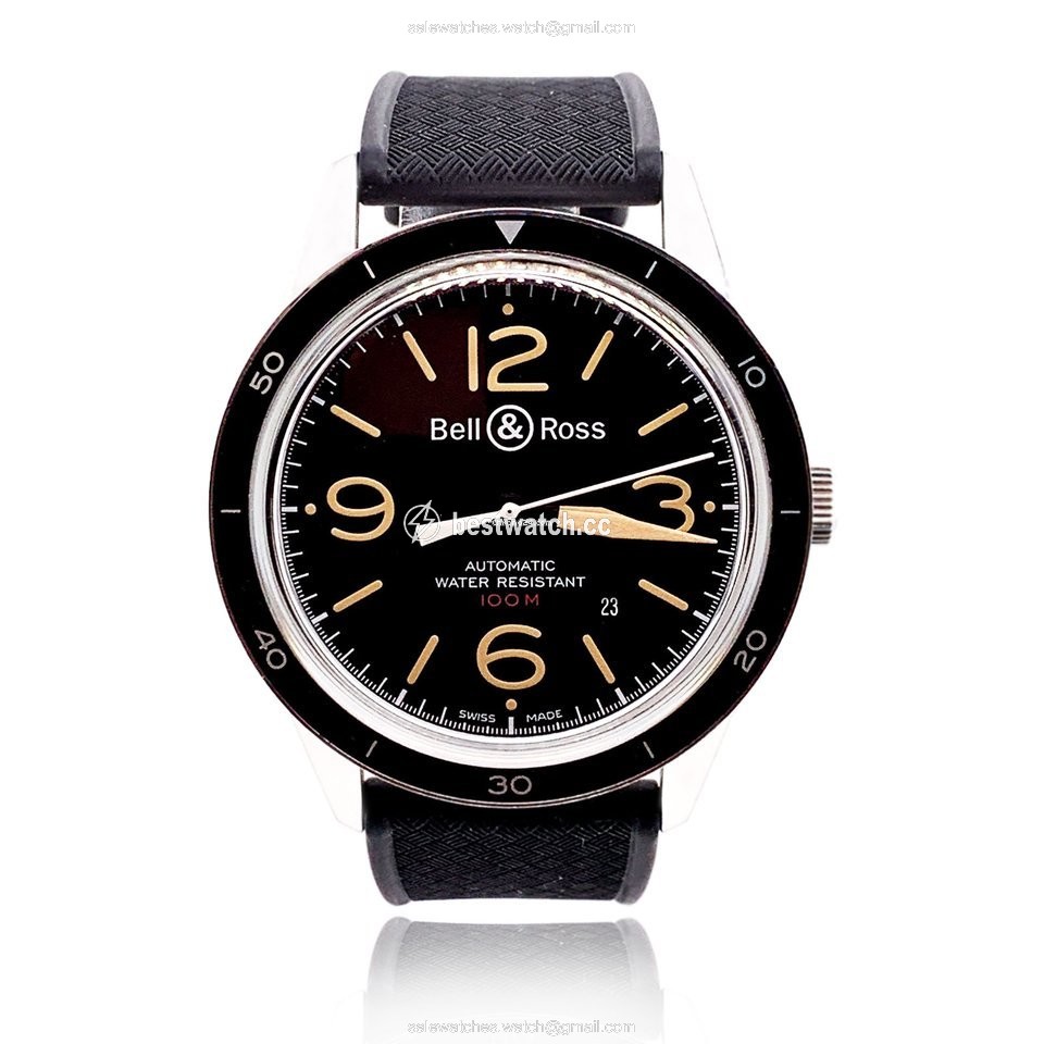 IMG_9085 Bell & Ross BR V1 Mens watch Unisex Automatic Steel BRV123-ST-HER SRB Replica 2