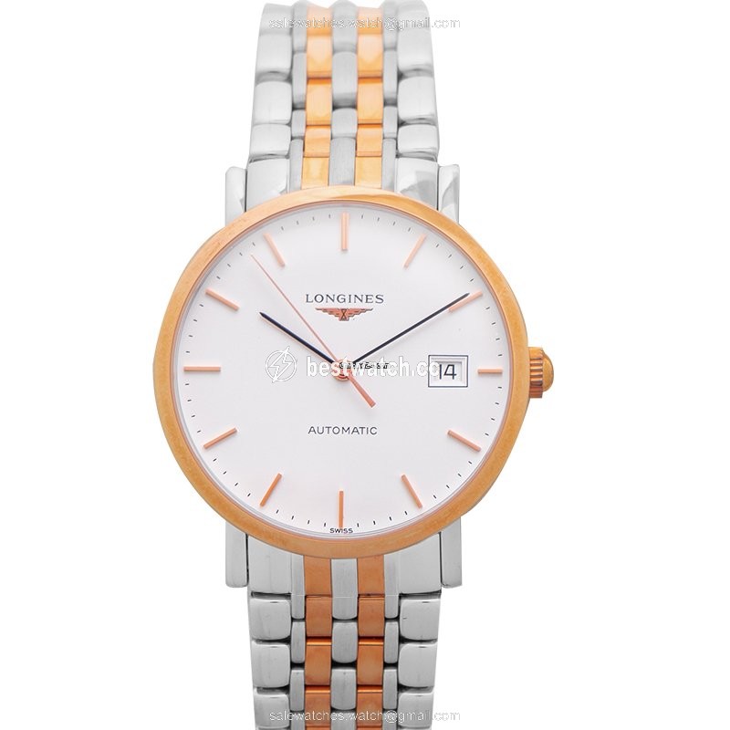 Longines Elegant Mens watch Unisex Automatic Steel L48105127 Replica 2