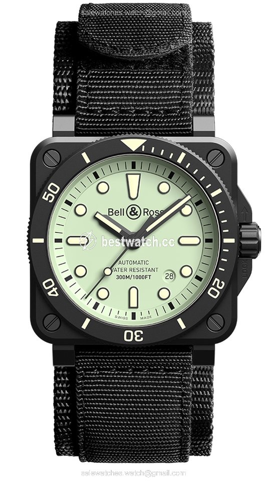 IMG_9085 Bell & Ross BR 03 Mens watch Unisex Automatic Ceramic BR0392-D-C5-CE SRB Replica 2
