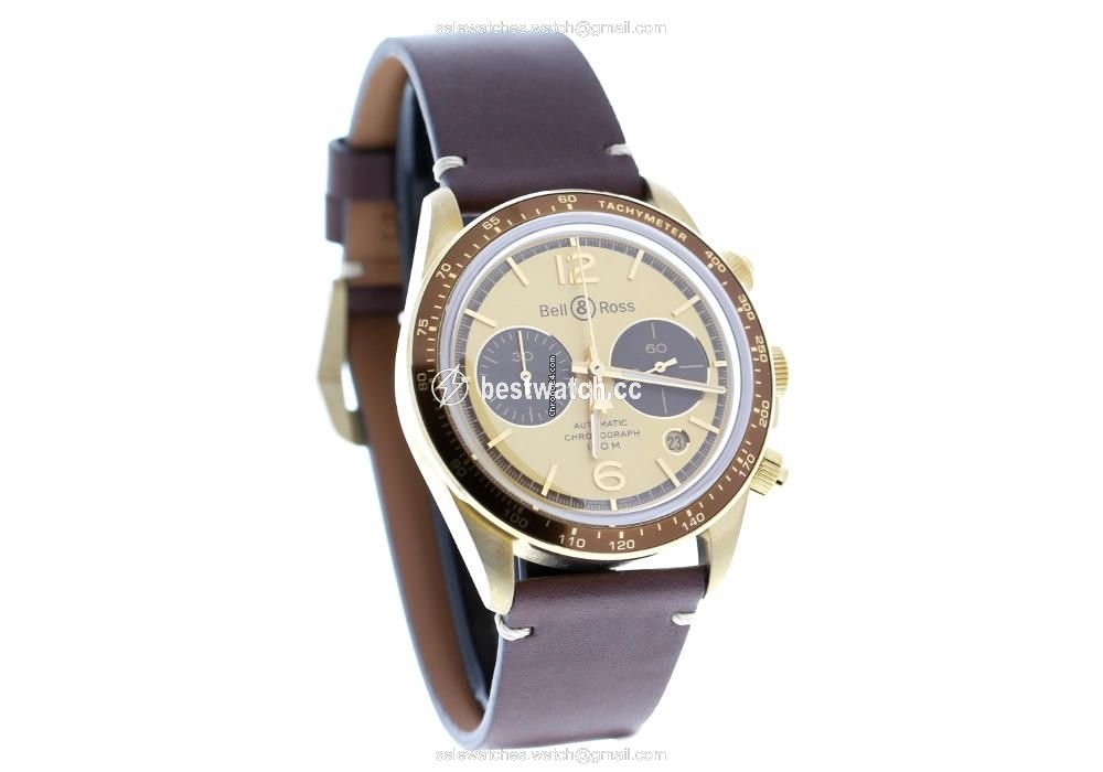 IMG_9085 Bell & Ross BR V2 Mens watch Unisex Automatic Bronze BRV294-RR-BR SCA Replica 2