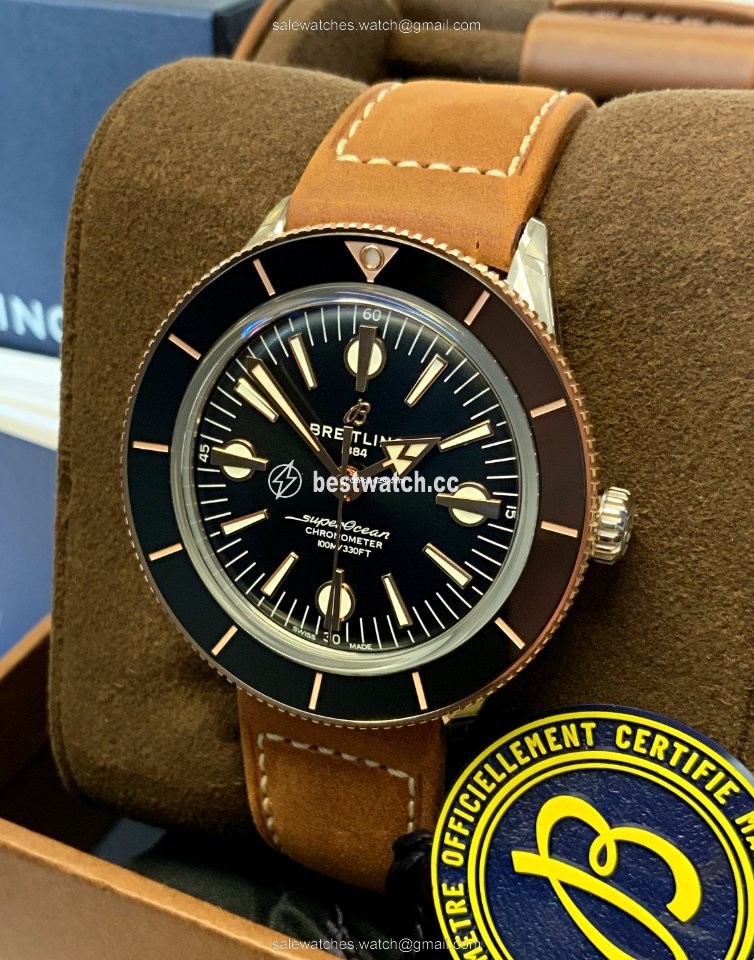 IMG_9085 Breitling Superocean Heritage Automatic Gold Steel U10370121B1X2 Replica 2