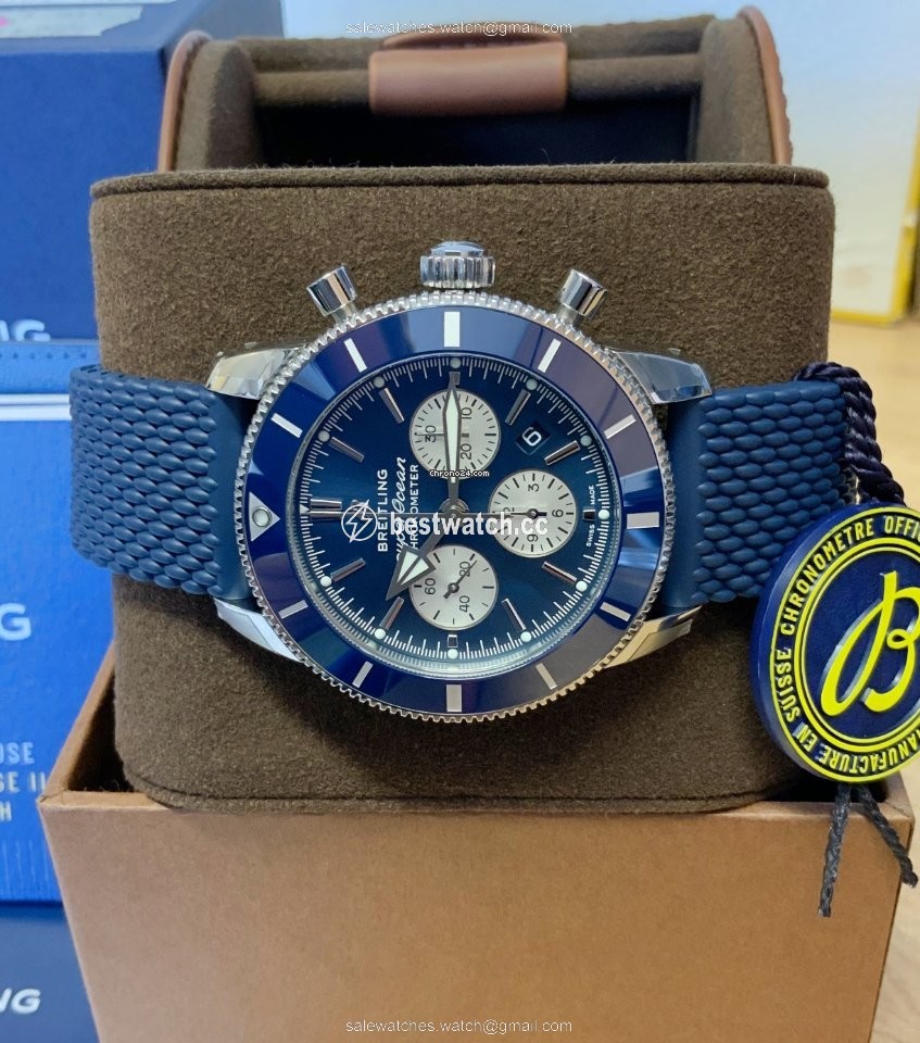 IMG_9085 Breitling Superocean Heritage Chronograph Mens watch Unisex Automatic Steel AB0162161C1S1 Replica 2
